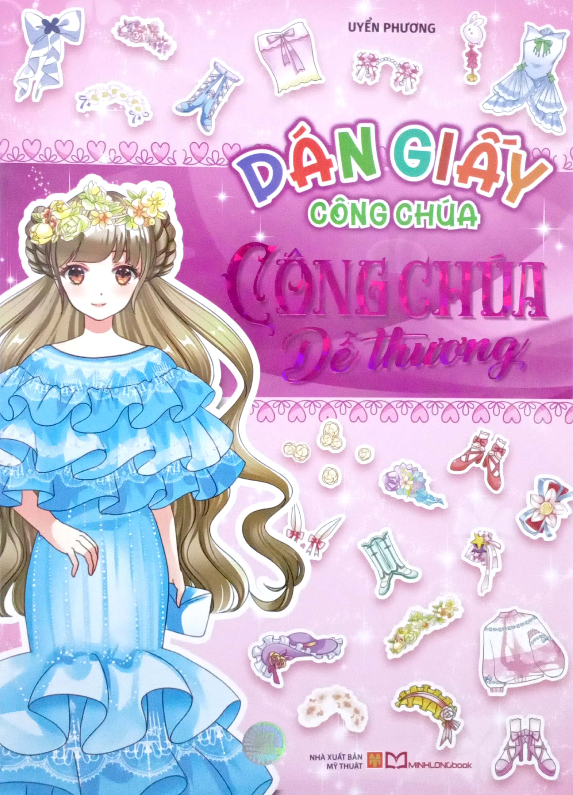 dán giấy công chúa - công chúa dễ thương - Ảnh 2