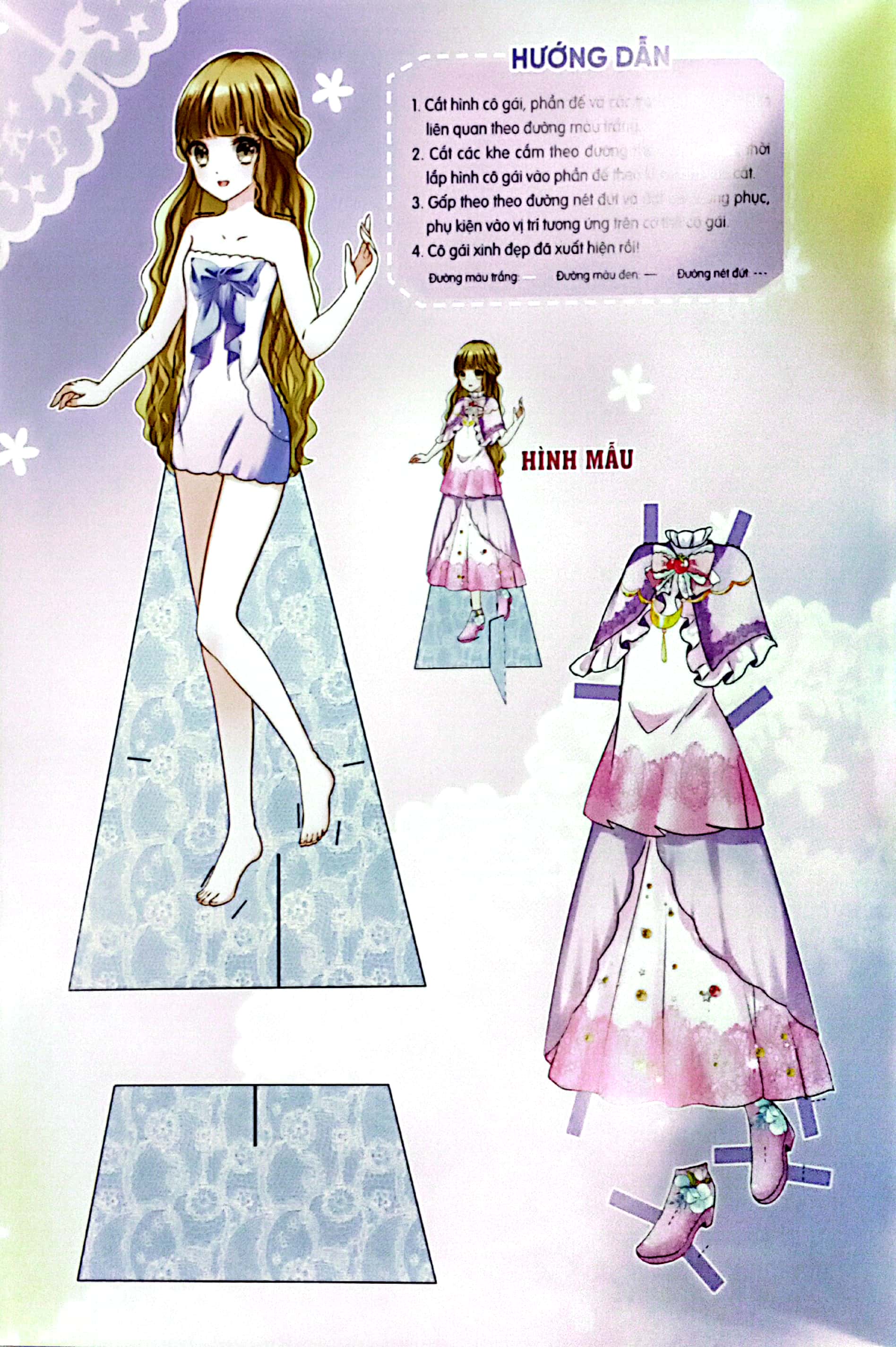 dán giấy công chúa - công chúa dễ thương - Ảnh 3