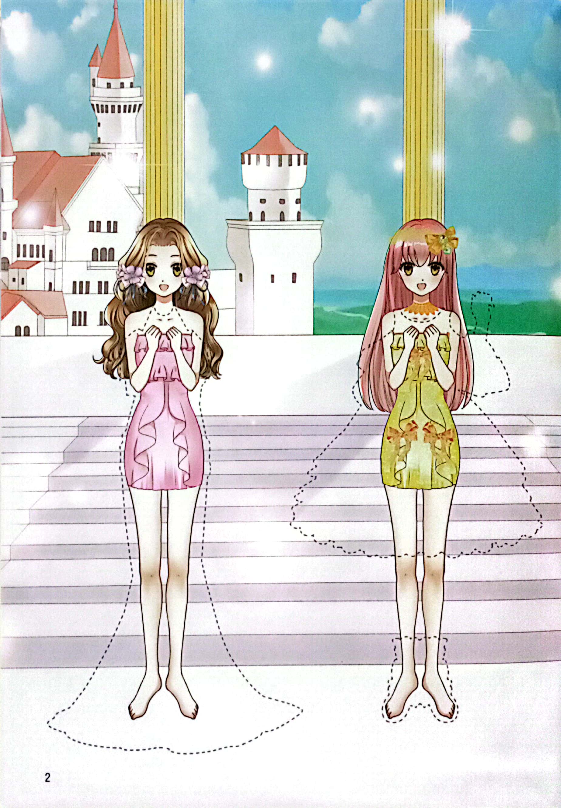 dán giấy công chúa - công chúa dễ thương - Ảnh 4