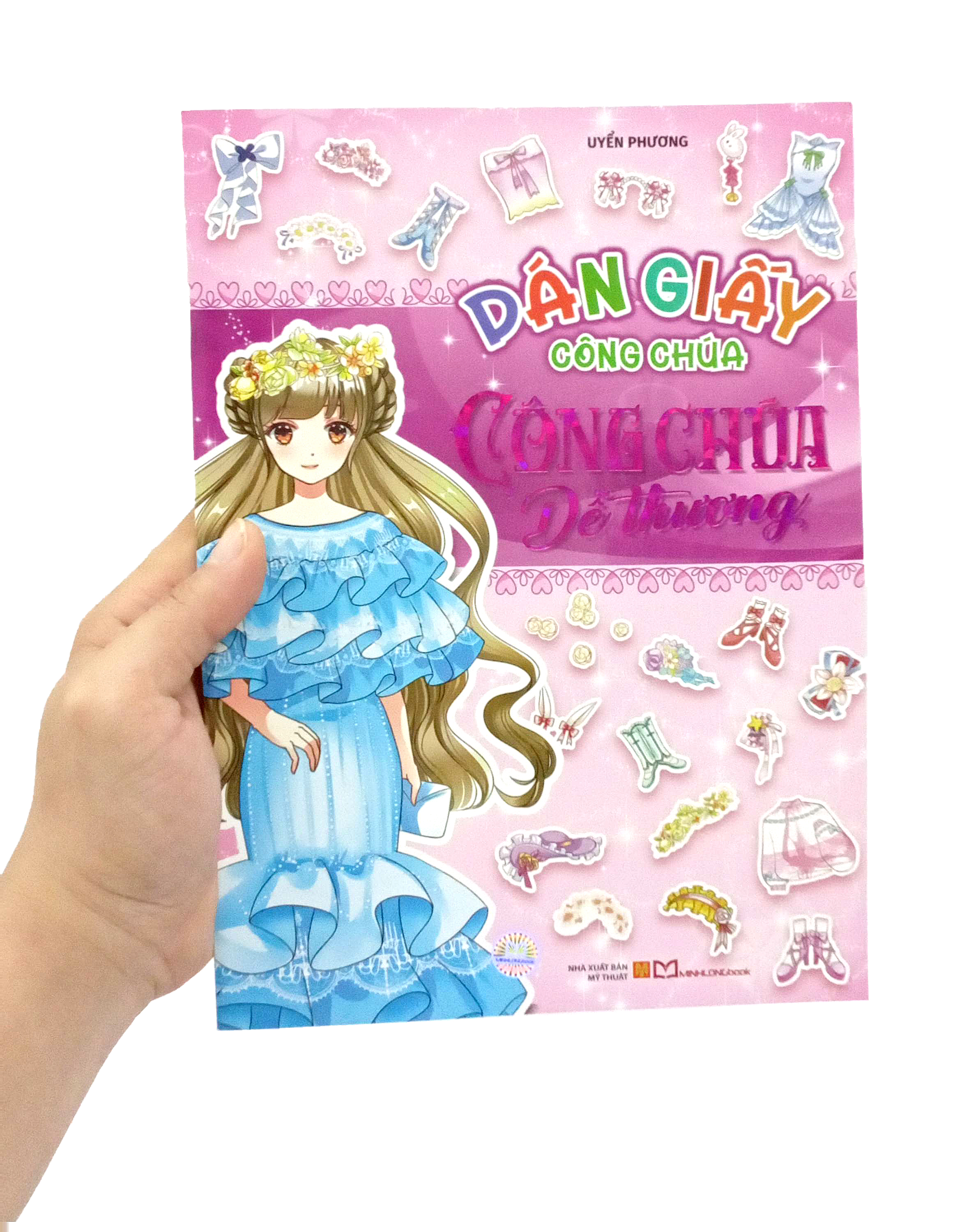 dán giấy công chúa - công chúa dễ thương - Ảnh 7