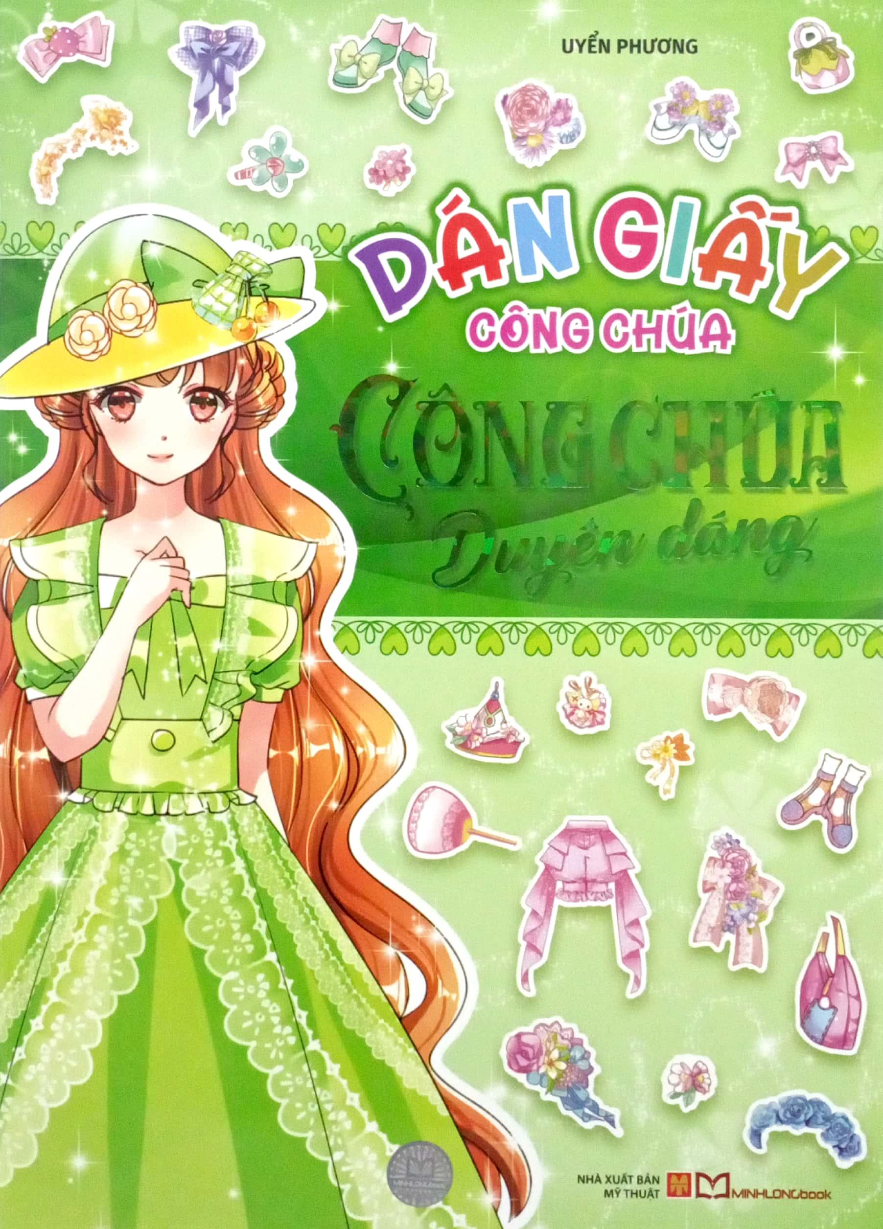 dán giấy công chúa - công chúa duyên dáng - Ảnh 2