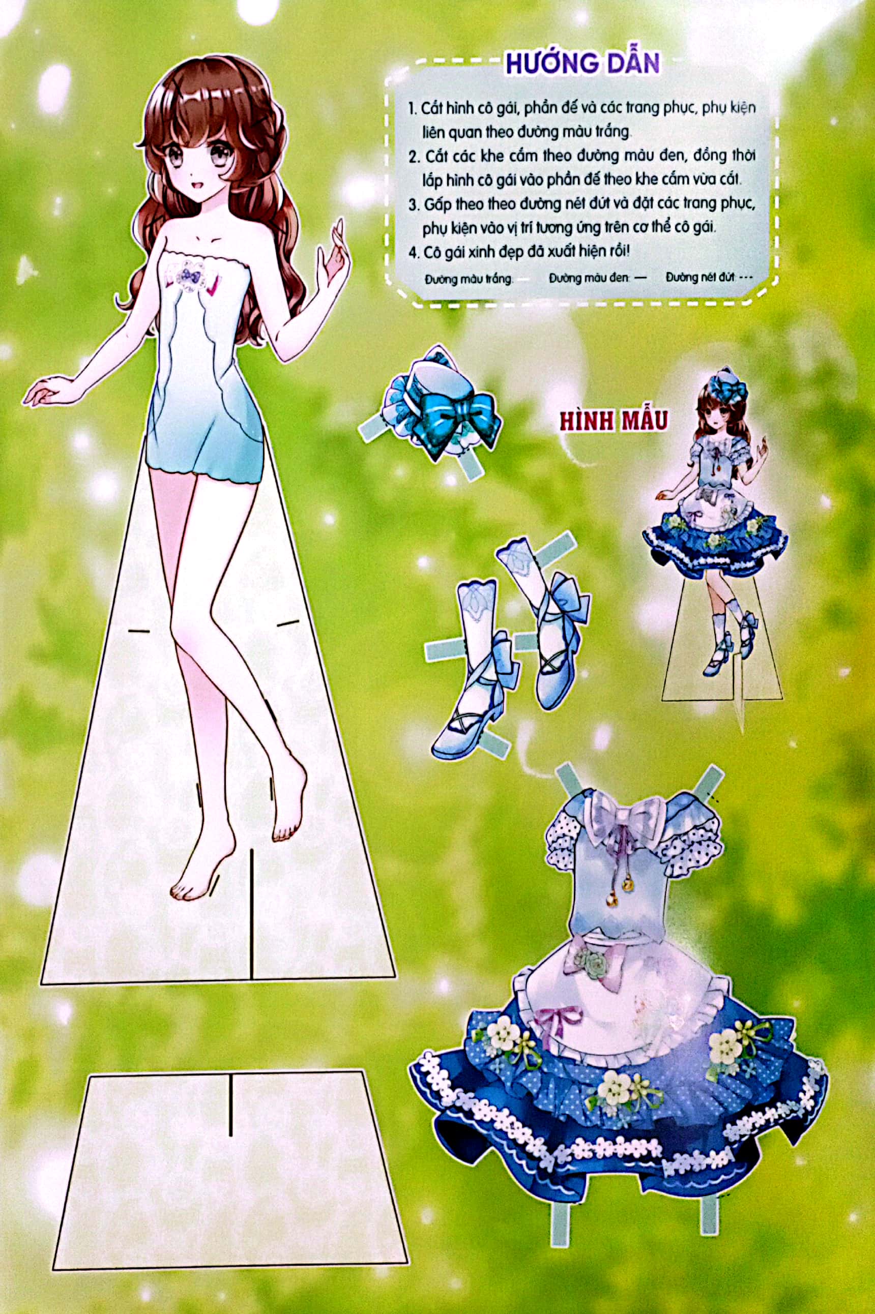 dán giấy công chúa - công chúa duyên dáng - Ảnh 3