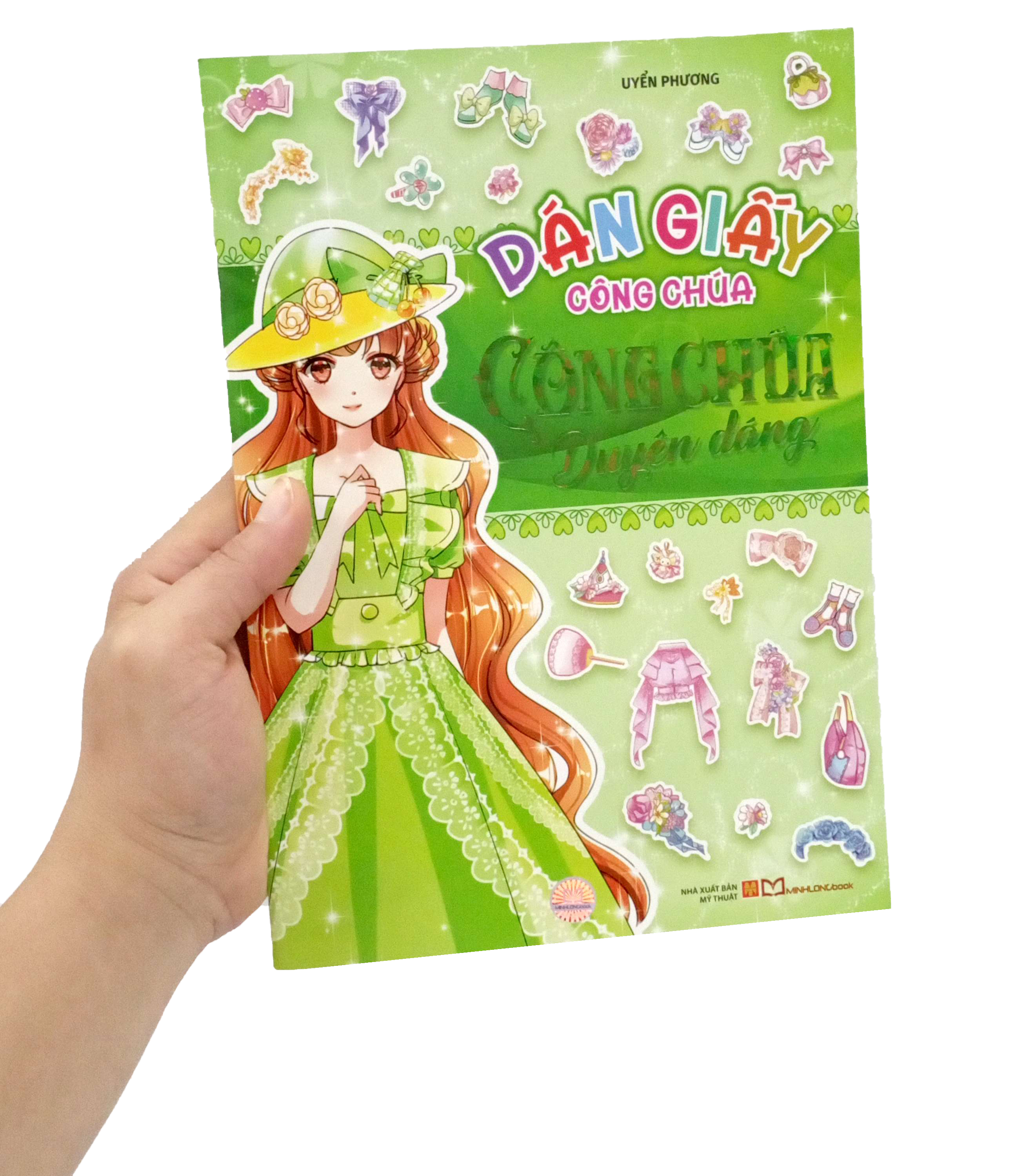 dán giấy công chúa - công chúa duyên dáng - Ảnh 7