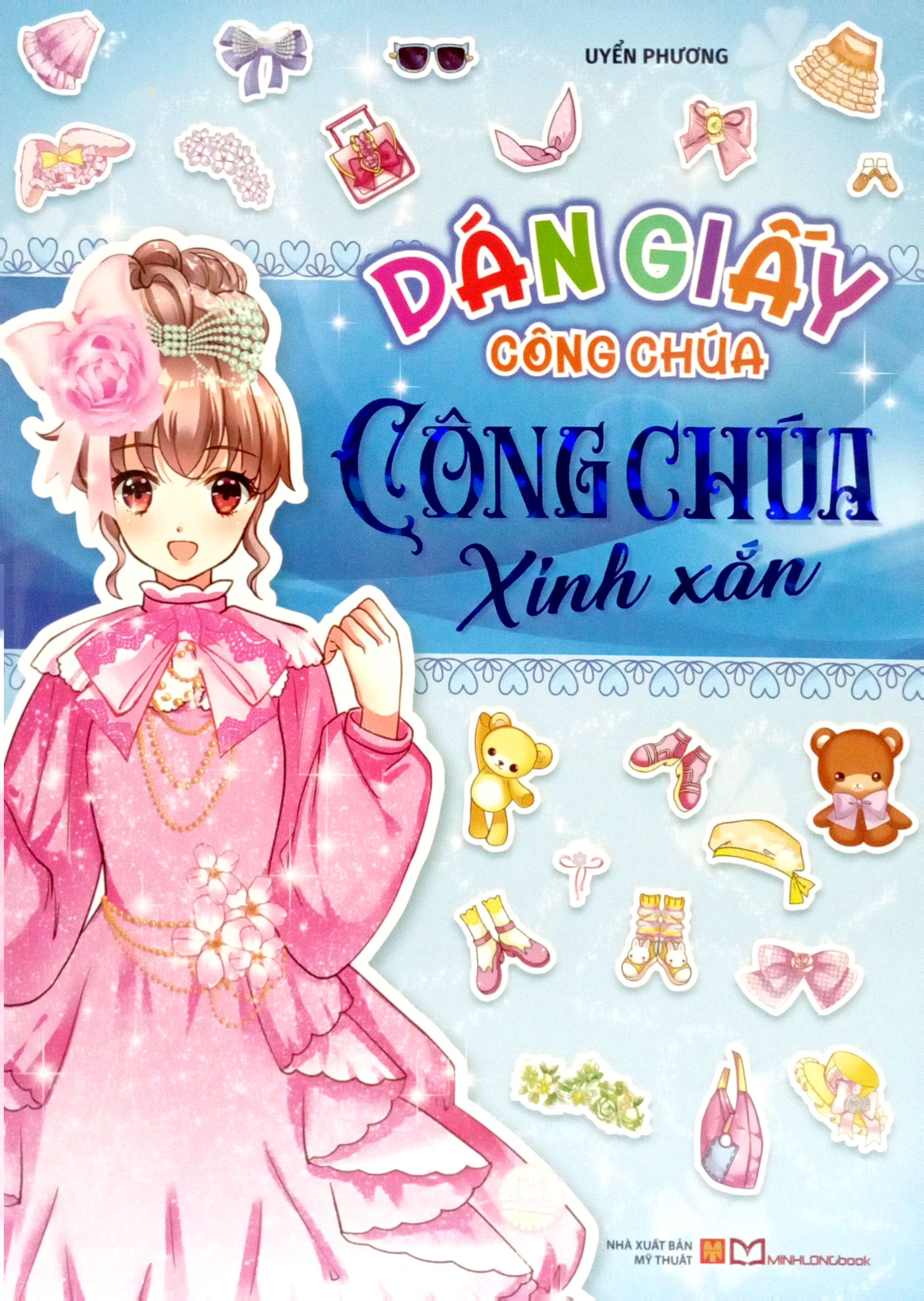 dán giấy công chúa - công chúa xinh xắn - Ảnh 2