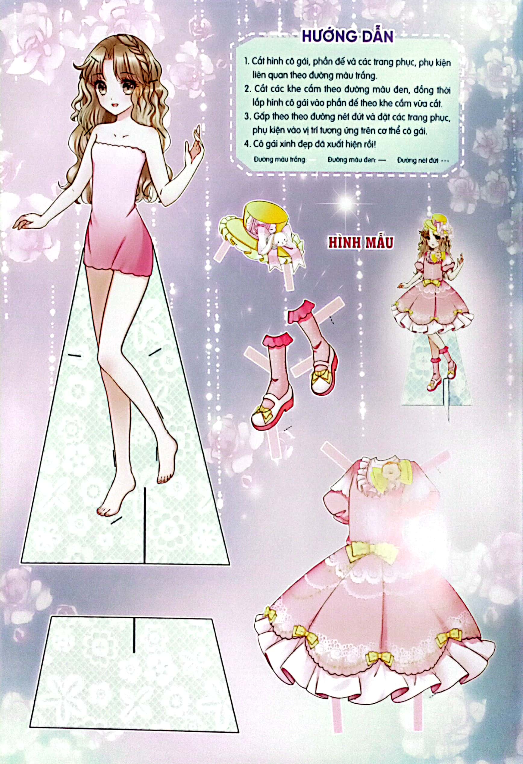 dán giấy công chúa - công chúa xinh xắn - Ảnh 3