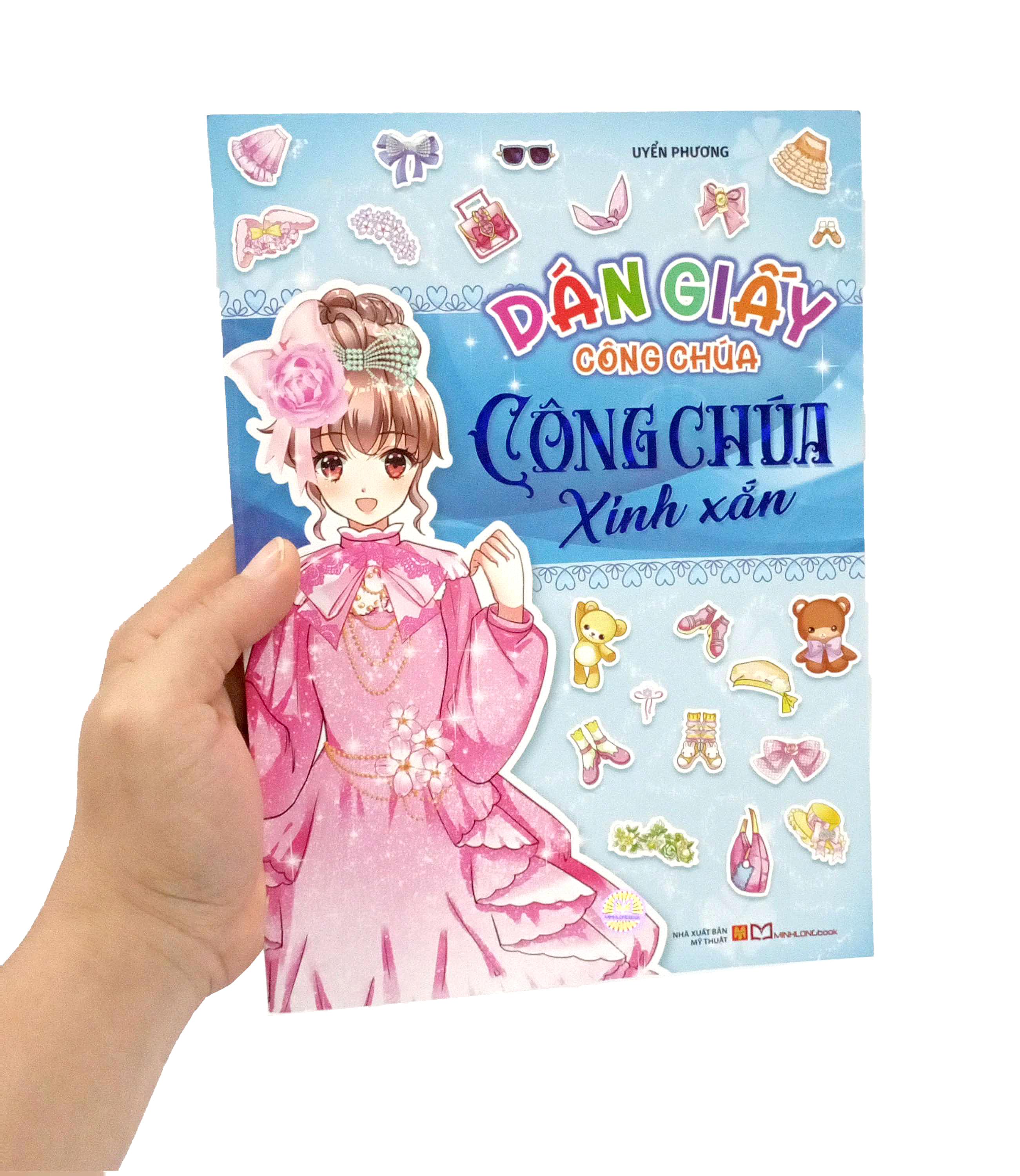 dán giấy công chúa - công chúa xinh xắn - Ảnh 7