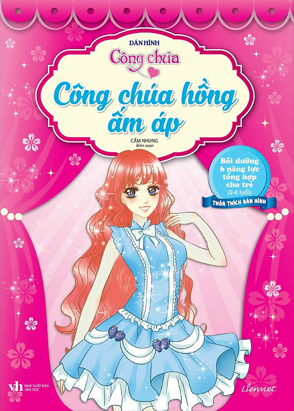 dán hình công chúa - công chúa hồng ấm áp (tái bản 2023) - Ảnh 2