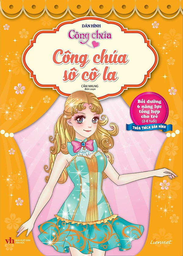 dán hình công chúa - công chúa sô cô la (tái bản 2023) - Ảnh 2