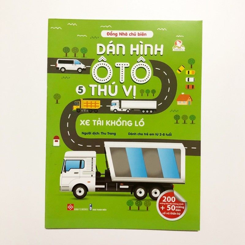 dán hình ô tô thú vị- xe tải khổng lồ - Ảnh 2