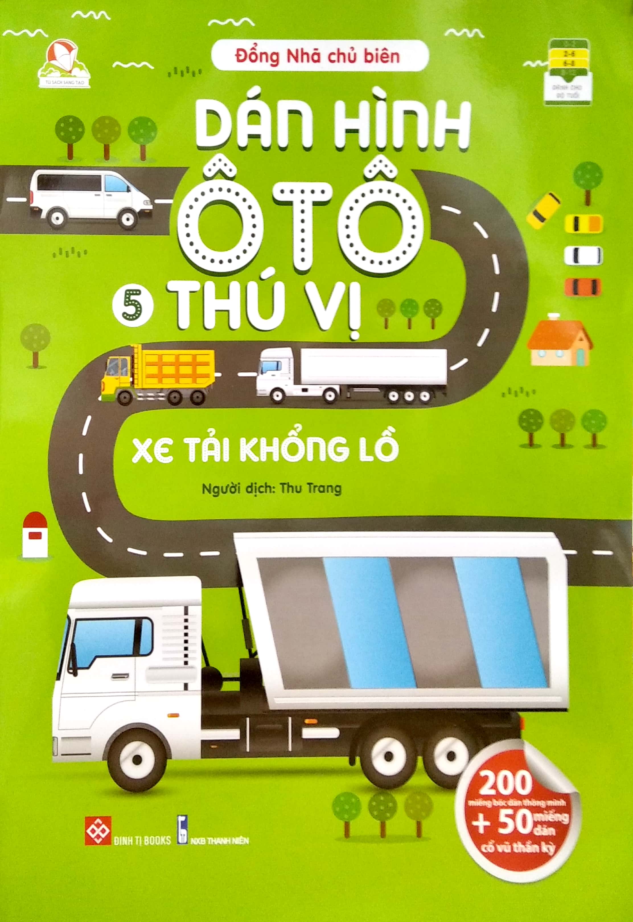 dán hình ô tô thú vị- xe tải khổng lồ - Ảnh 5