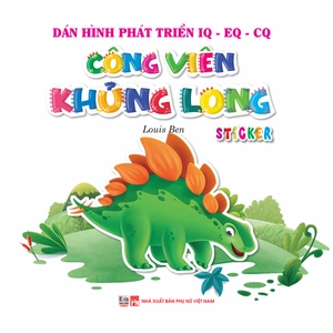 dán hình phát triển iq-eq-cq - công viên khủng long - tập 2 - Ảnh 3