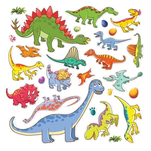 dán hình phát triển iq-eq-cq - công viên khủng long - tập 2 - Ảnh 4