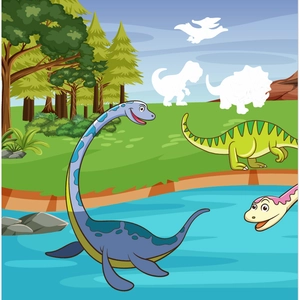 dán hình phát triển iq-eq-cq - công viên khủng long - tập 2 - Ảnh 6