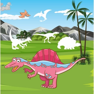 dán hình phát triển iq-eq-cq - công viên khủng long - tập 3 - Ảnh 5