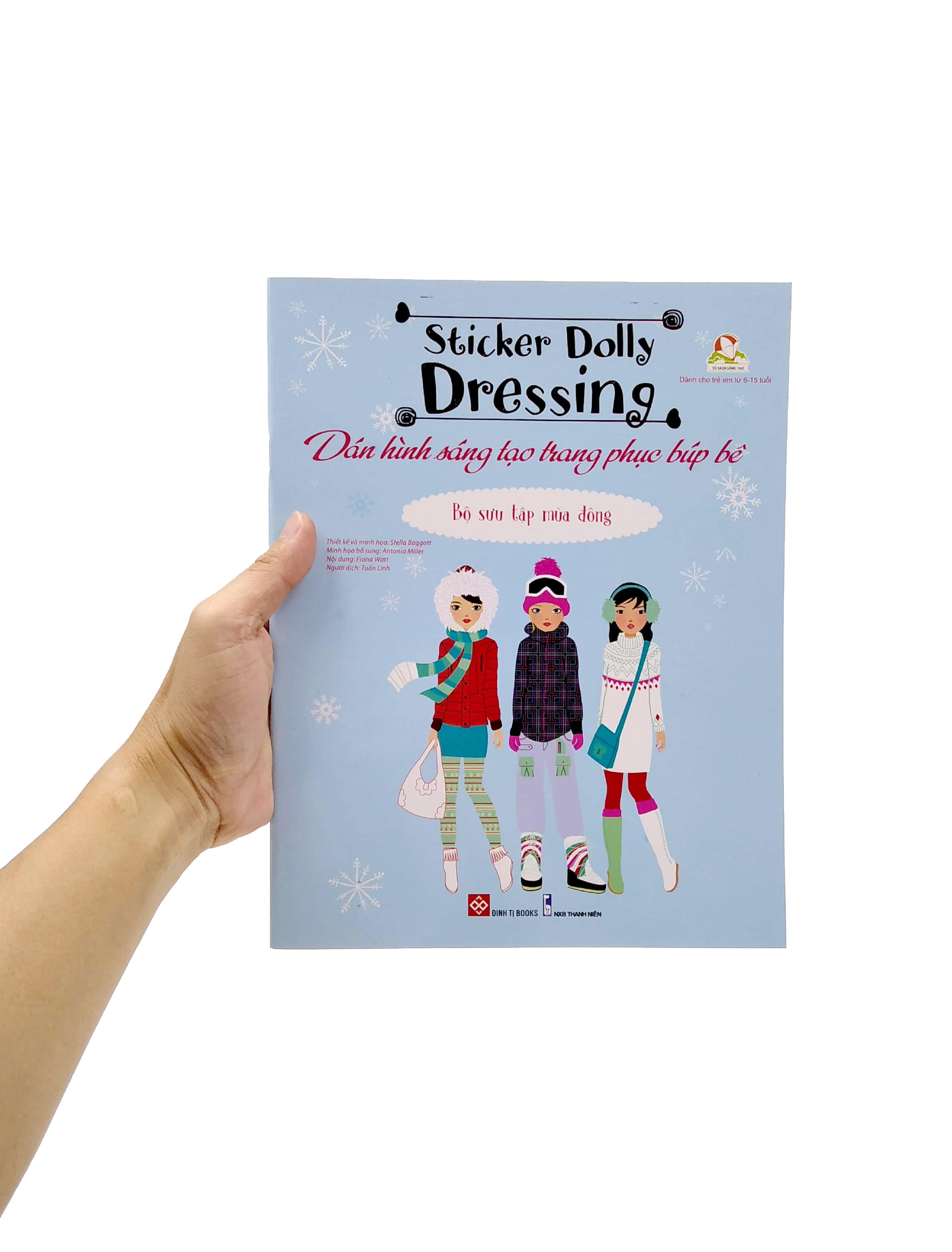 dán hình sáng tạo trang phục búp bê - bộ sưu tập mùa đông - Ảnh 7