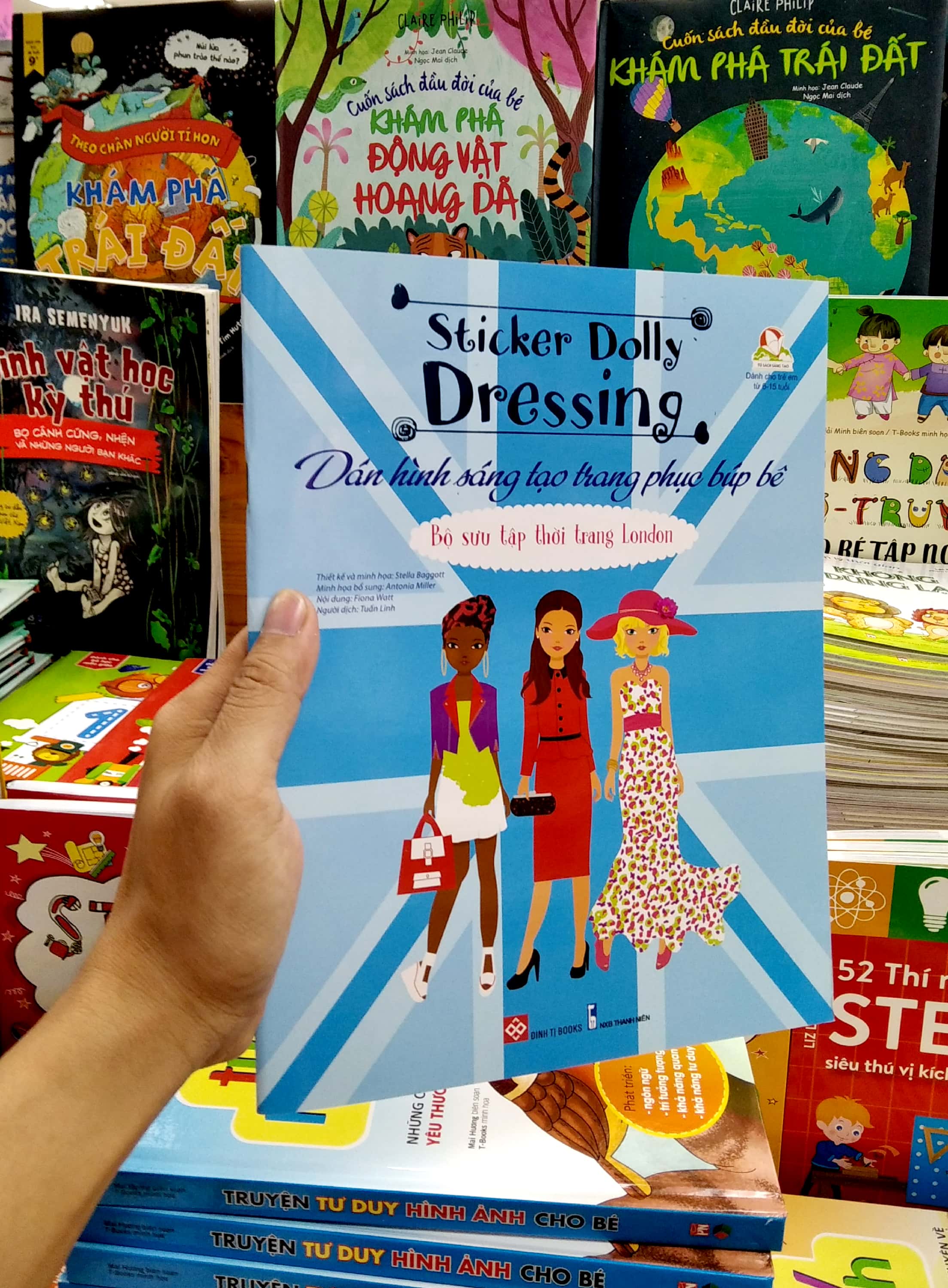 dán hình sáng tạo trang phục búp bê - bộ sưu tập thời trang london - Ảnh 7