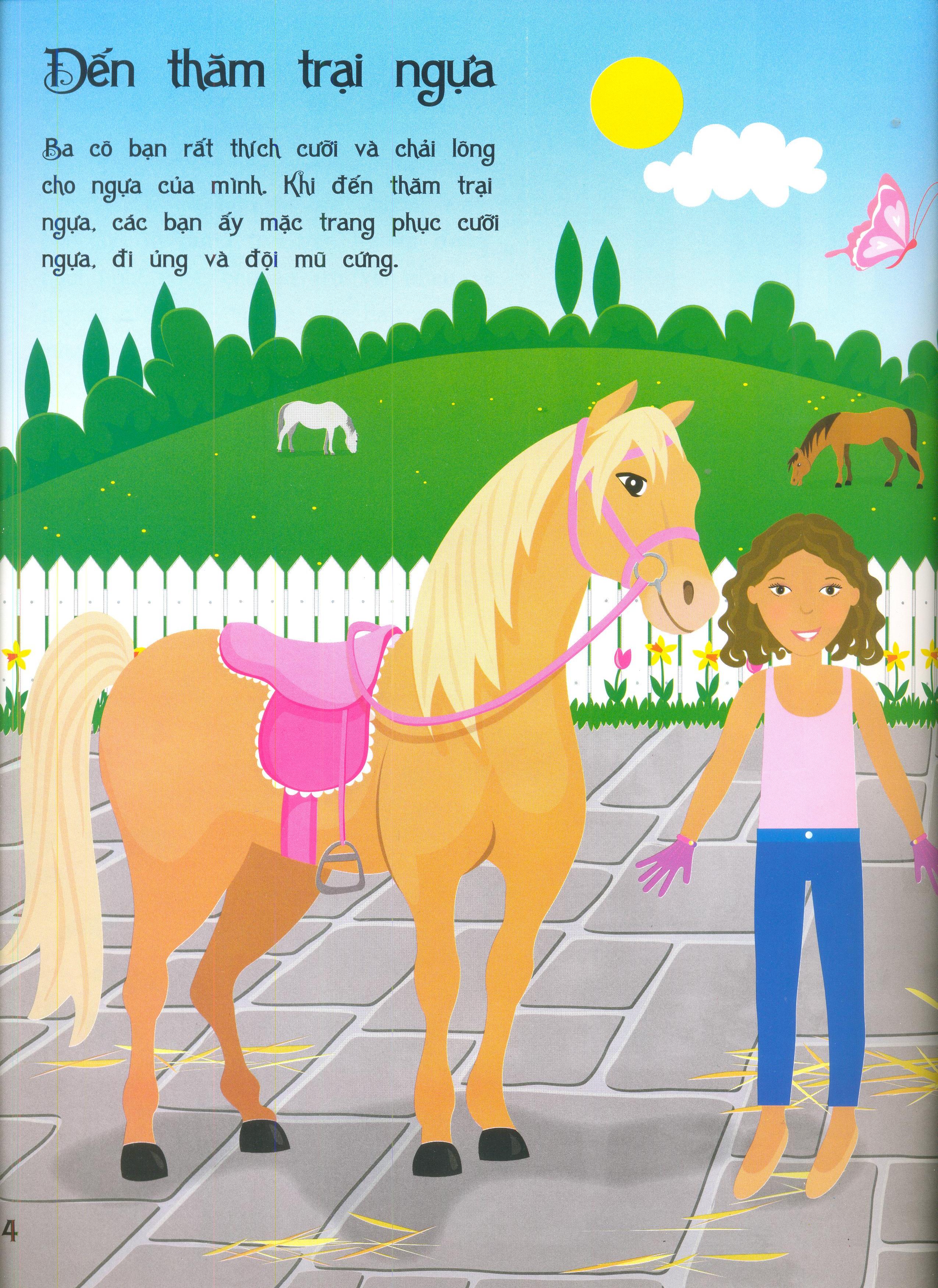 dán hình sáng tạo trang phục búp bê - búp bê xinh xắn - Ảnh 6