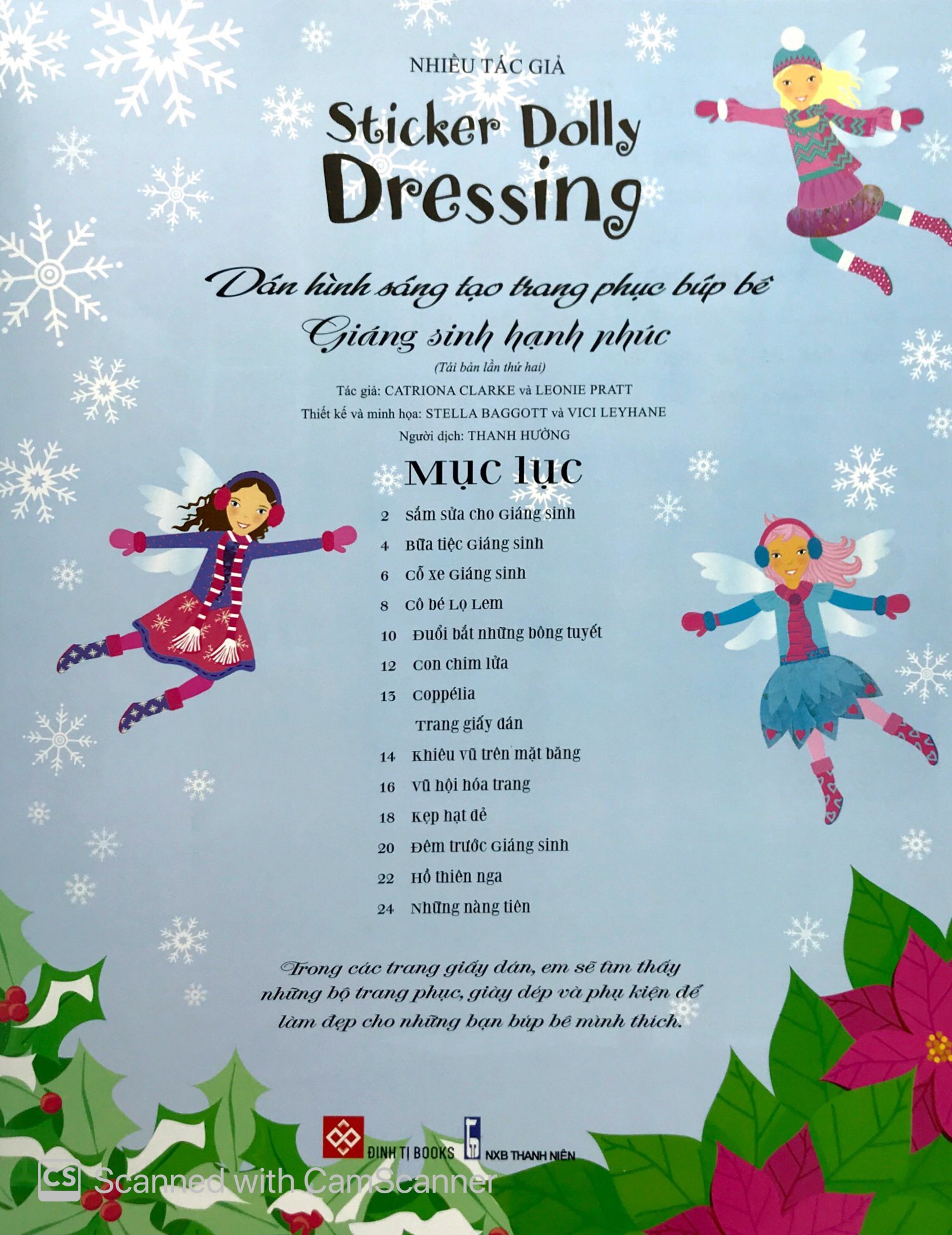 dán hình sáng tạo trang phục búp bê - giáng sinh hạnh phúc - Ảnh 4