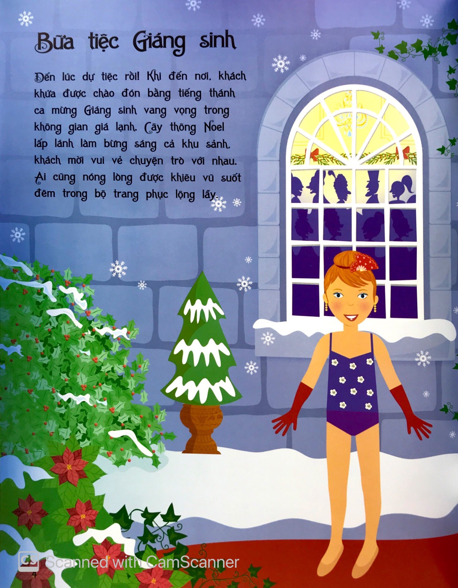 dán hình sáng tạo trang phục búp bê - giáng sinh hạnh phúc - Ảnh 7