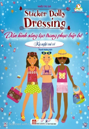 dán hình sáng tạo trang phục búp bê - kỳ nghỉ vui vẻ - Ảnh 3