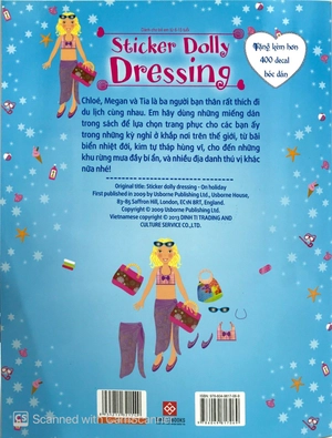 dán hình sáng tạo trang phục búp bê - kỳ nghỉ vui vẻ - Ảnh 8