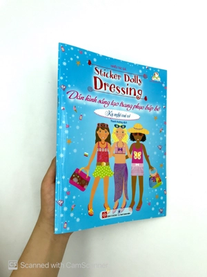 dán hình sáng tạo trang phục búp bê - kỳ nghỉ vui vẻ - Ảnh 9