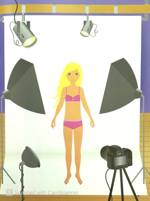 dán hình sáng tạo trang phục búp bê - ngôi sao điện ảnh - Ảnh 7