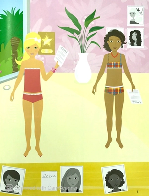 dán hình sáng tạo trang phục búp bê - ngôi sao điện ảnh - Ảnh 9