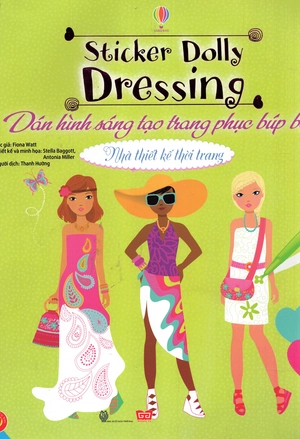 dán hình sáng tạo trang phục búp bê - nhà thiết kế thời trang - Ảnh 2