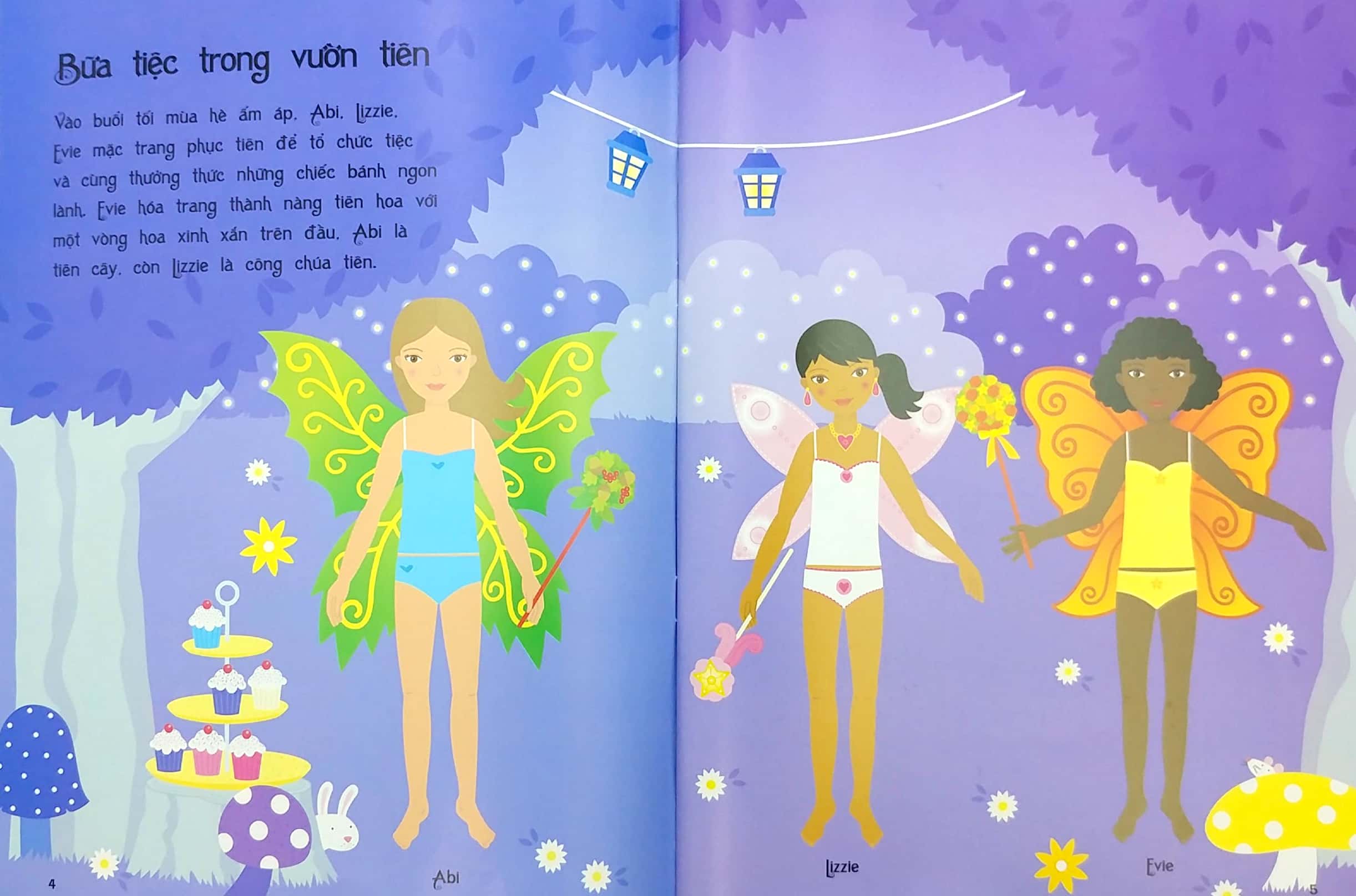 dán hình sáng tạo trang phục búp bê - những bộ váy lộng lẫy - Ảnh 4