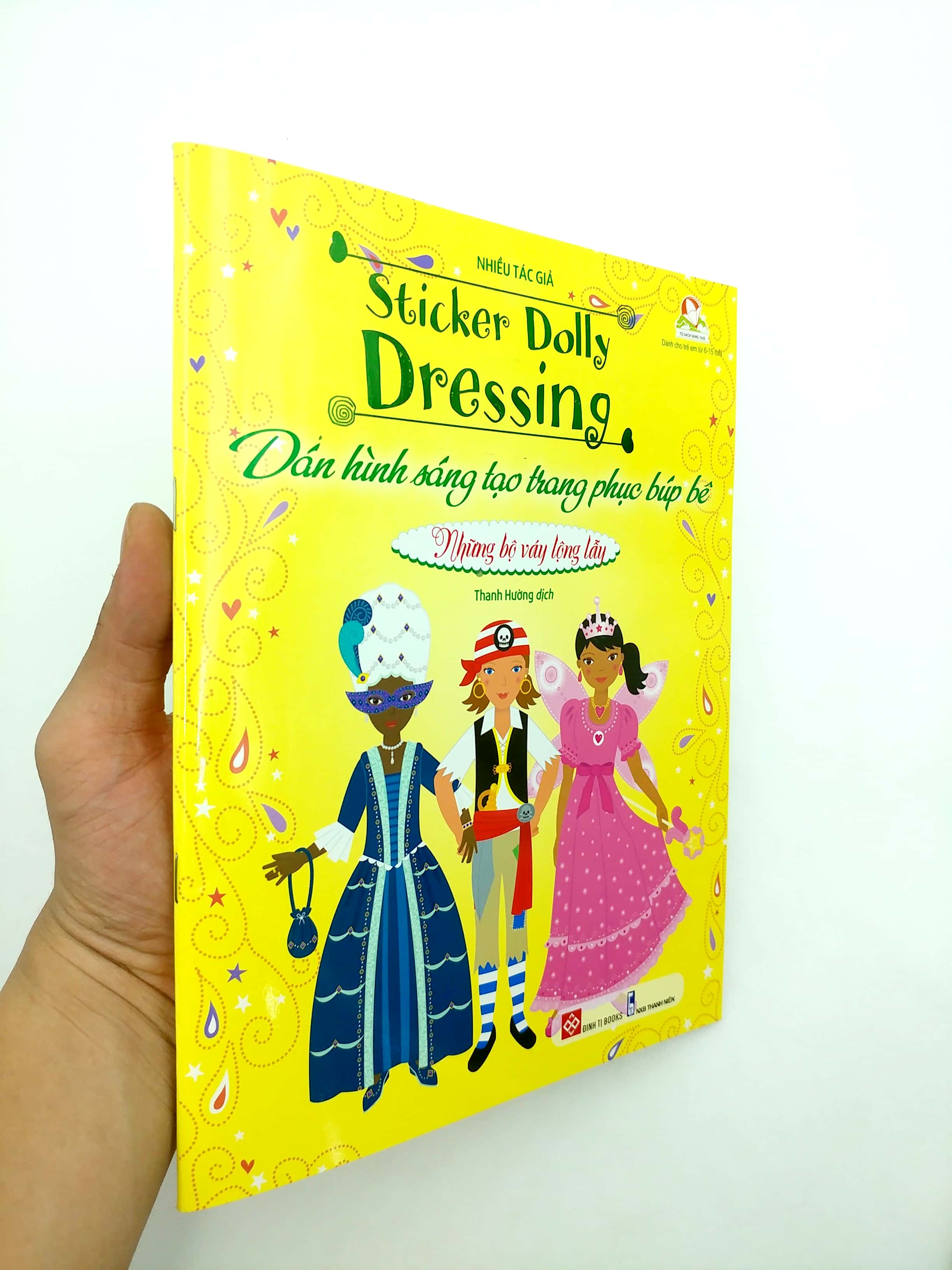 dán hình sáng tạo trang phục búp bê - những bộ váy lộng lẫy - Ảnh 6