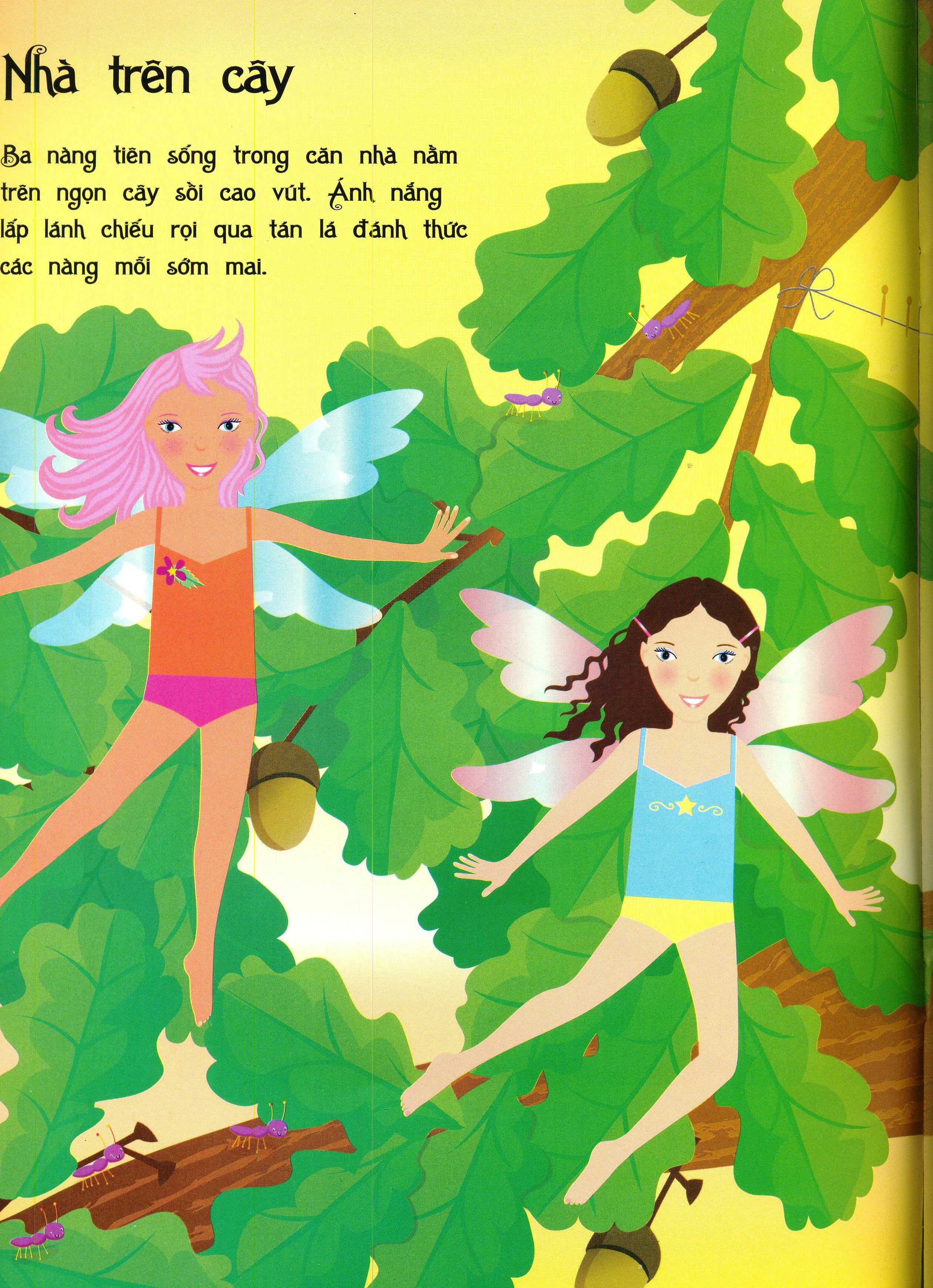 dán hình sáng tạo trang phục búp bê - những nàng tiên - Ảnh 6