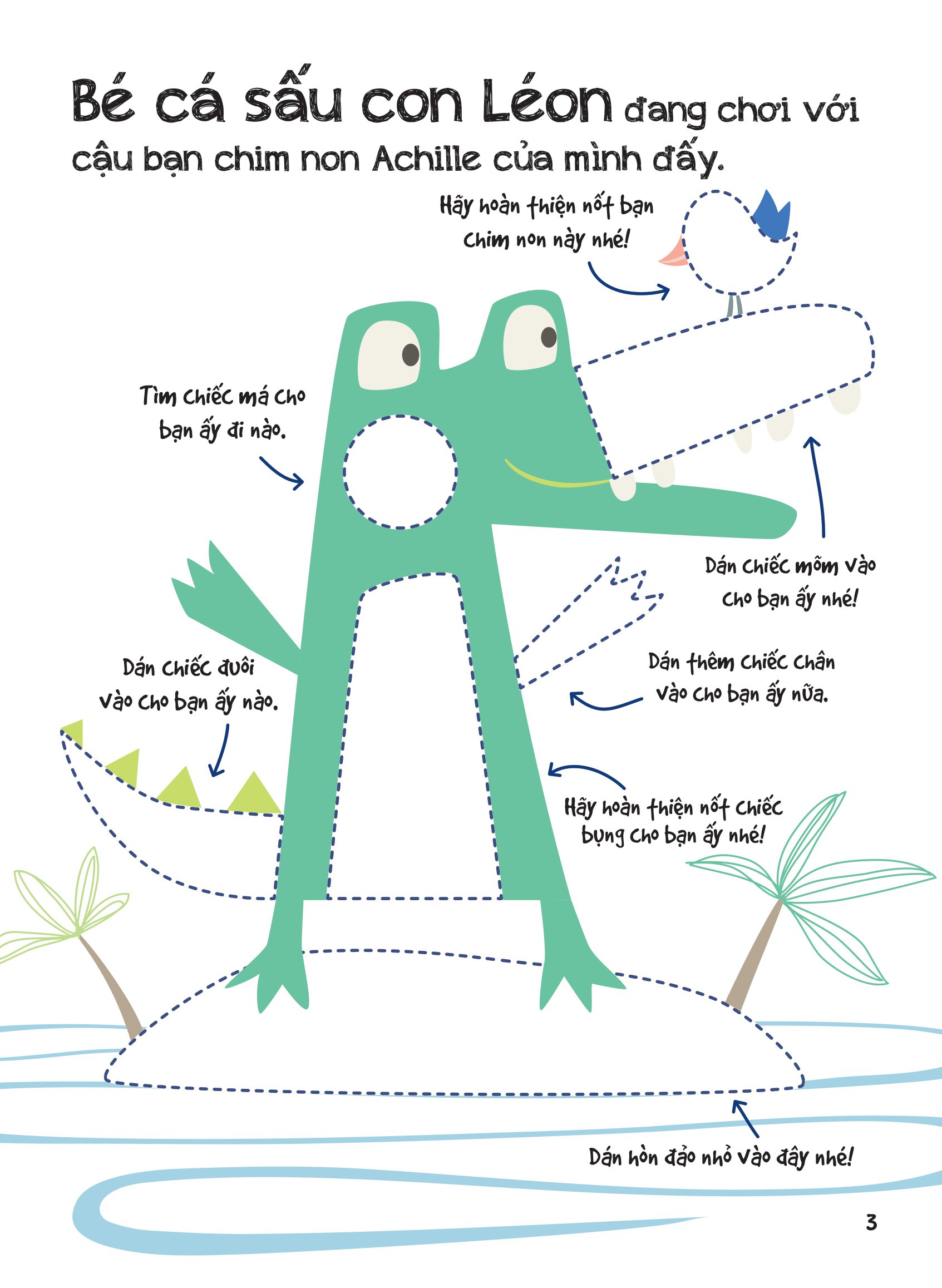 dán hình siêu đáng yêu - các em bé động vật - Ảnh 4