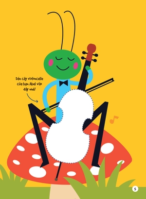 dán hình siêu đáng yêu - các loài côn trùng - Ảnh 6