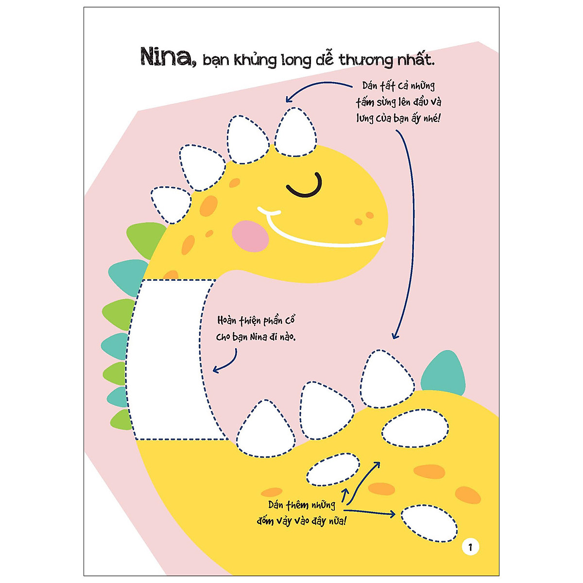 dán hình siêu đáng yêu - các loài khủng long - Ảnh 3