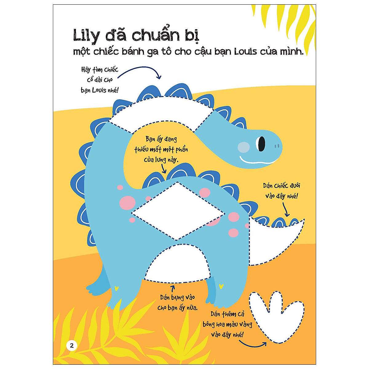 dán hình siêu đáng yêu - các loài khủng long - Ảnh 4