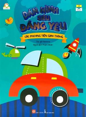 dán hình siêu đáng yêu - các phương tiện giao thông - Ảnh 2