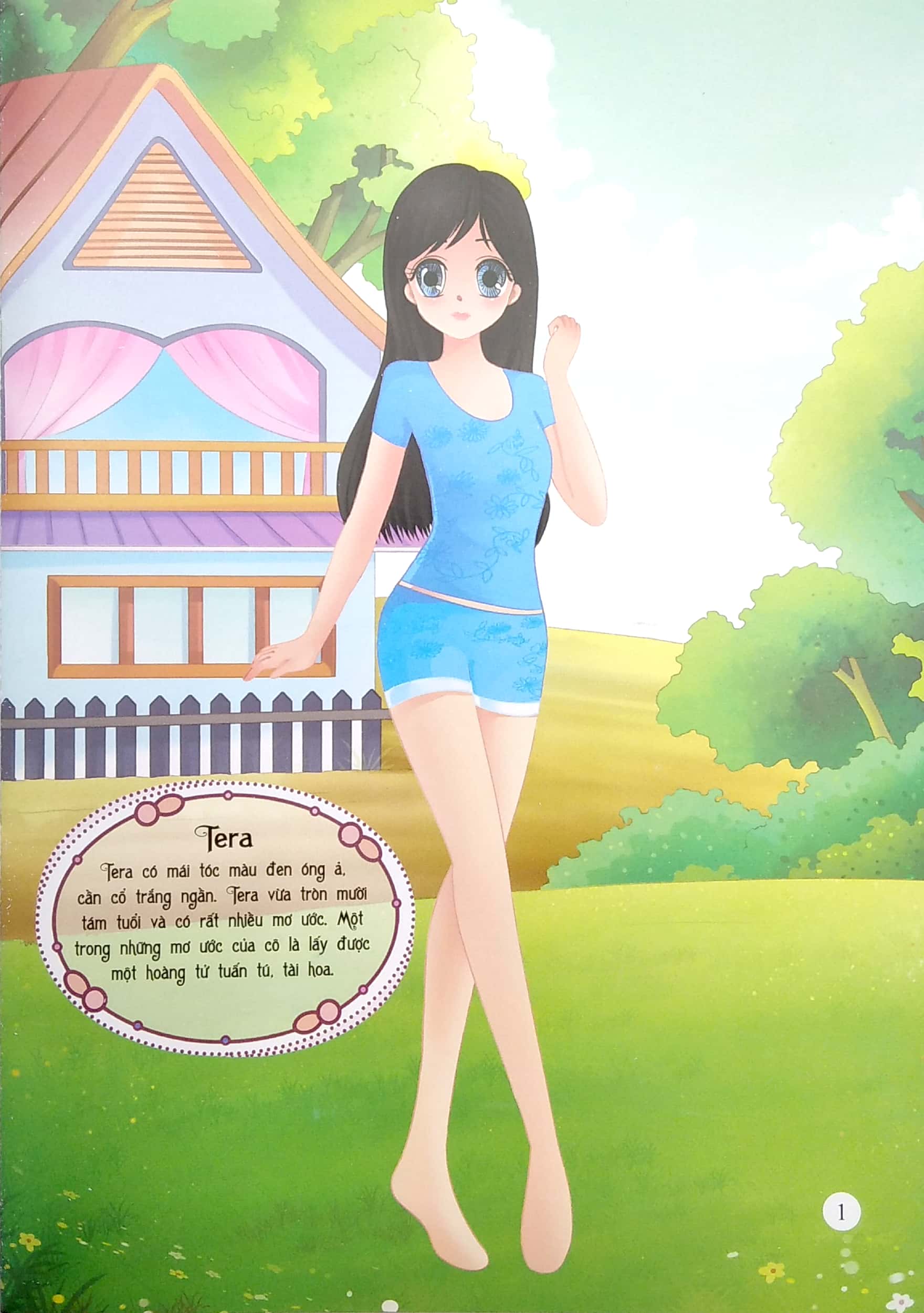 dán hình trang phục công chúa tuyệt đỉnh - công chúa lãng mạn - Ảnh 3