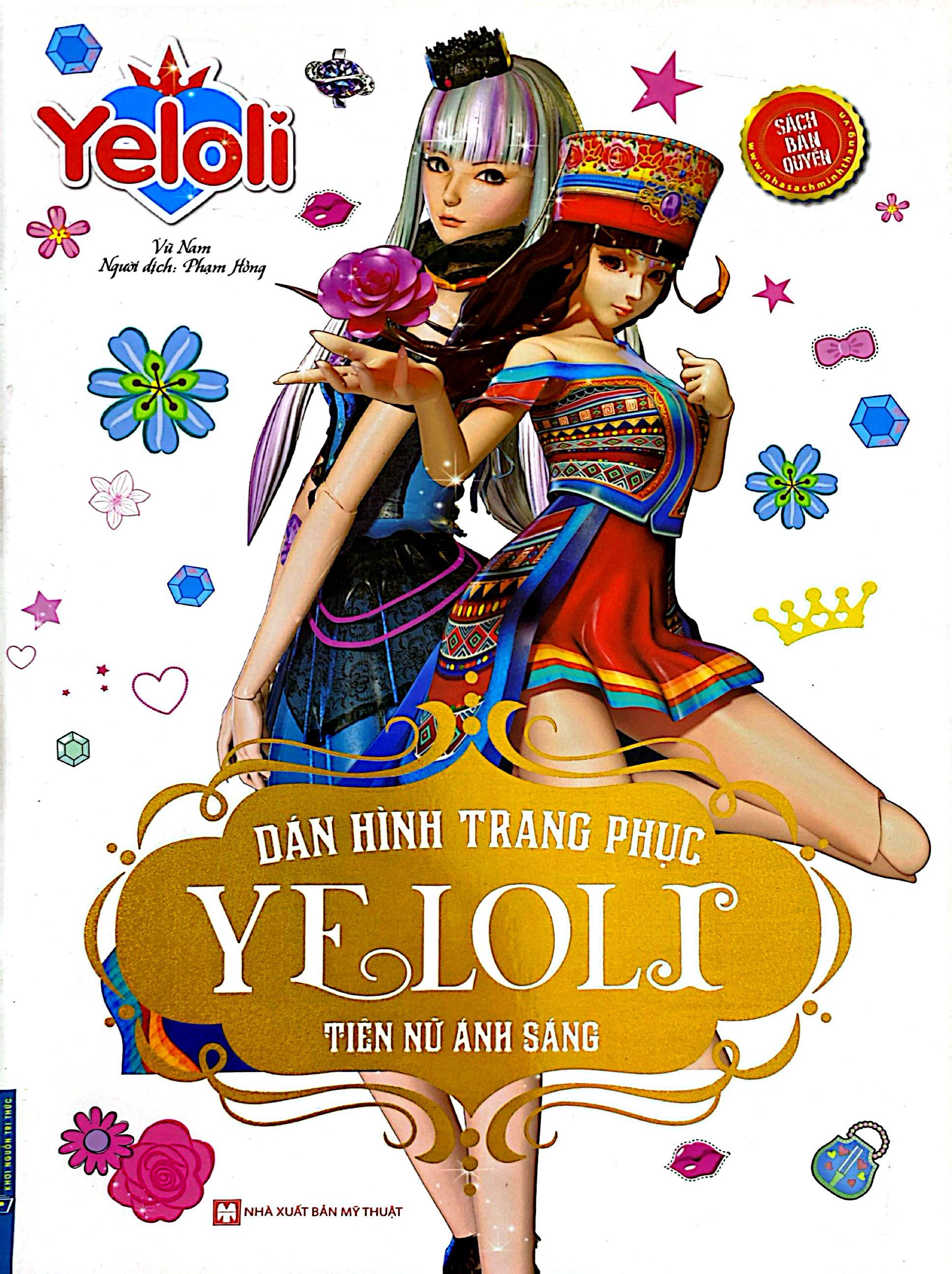dán hình trang phục yeloli - tiên nữ ánh sáng - Ảnh 2