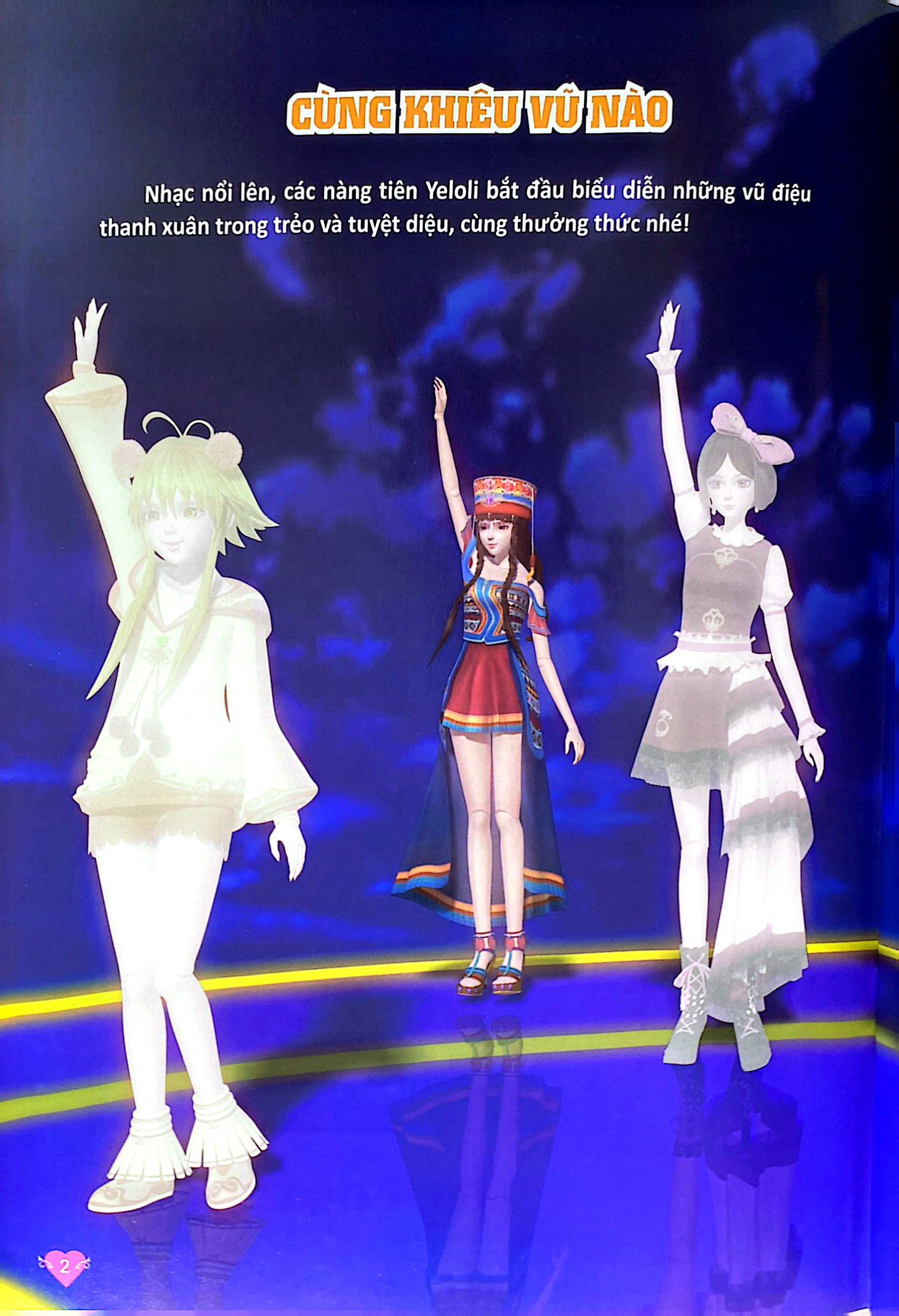 dán hình trang phục yeloli - tiên nữ ánh sáng - Ảnh 3