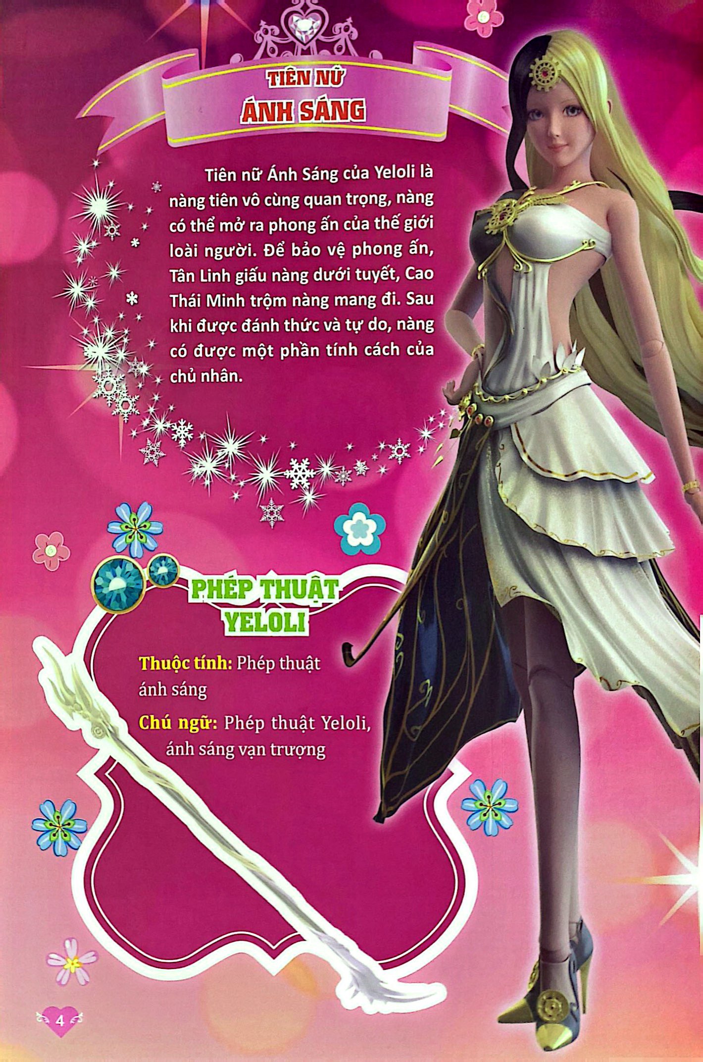 dán hình trang phục yeloli - tiên nữ ánh sáng - Ảnh 5