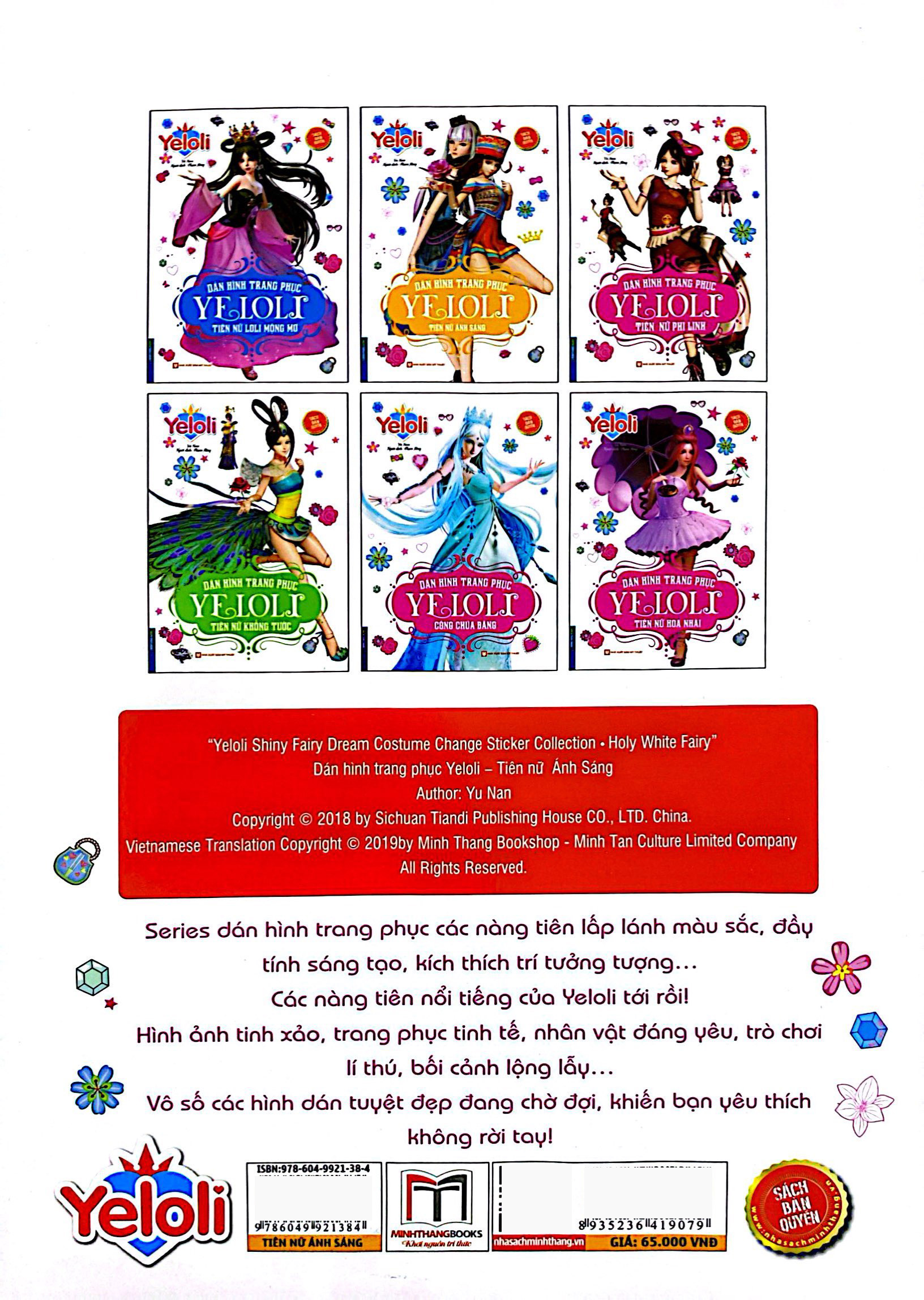 dán hình trang phục yeloli - tiên nữ ánh sáng - Ảnh 6