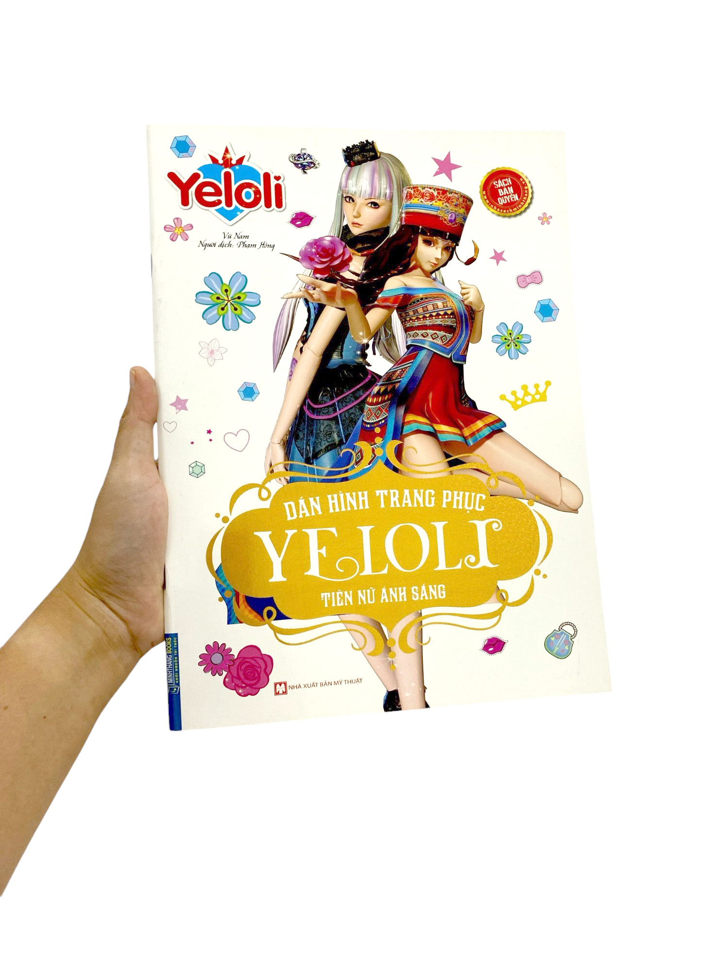 dán hình trang phục yeloli - tiên nữ ánh sáng - Ảnh 7