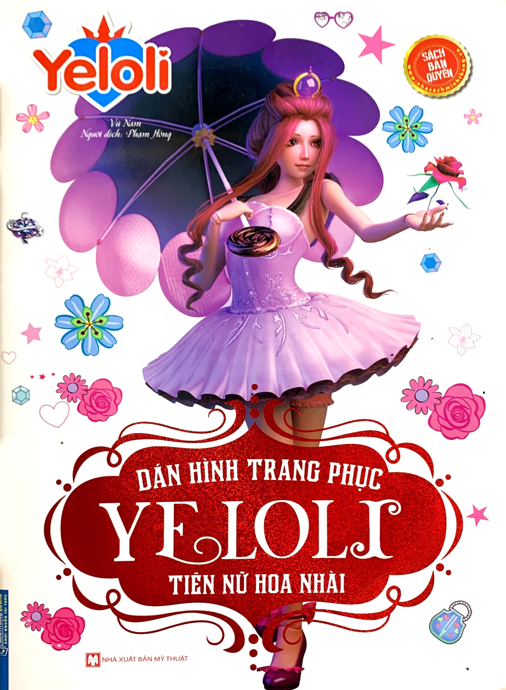 dán hình trang phục yeloli - tiên nữ hoa nhài - Ảnh 2