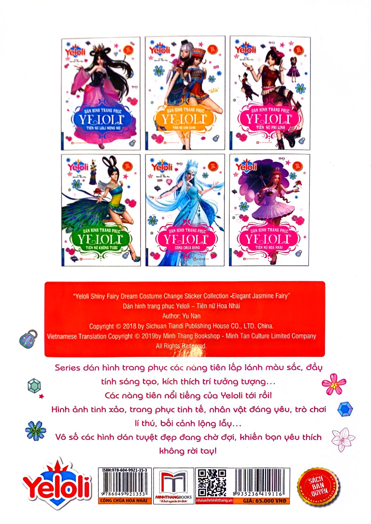 dán hình trang phục yeloli - tiên nữ hoa nhài - Ảnh 7
