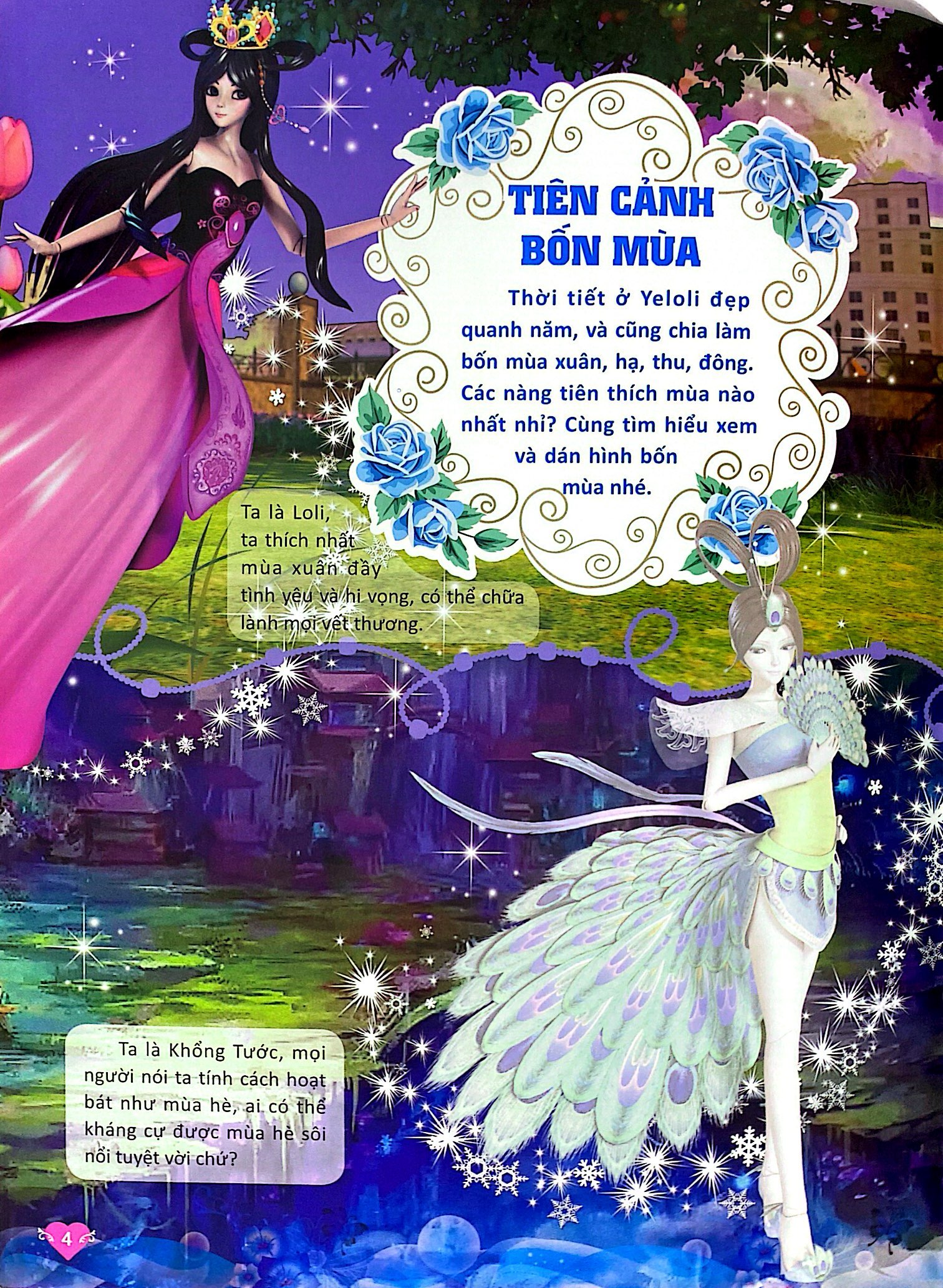 dán hình trang phục yeloli - tiên nữ khổng tước - Ảnh 5