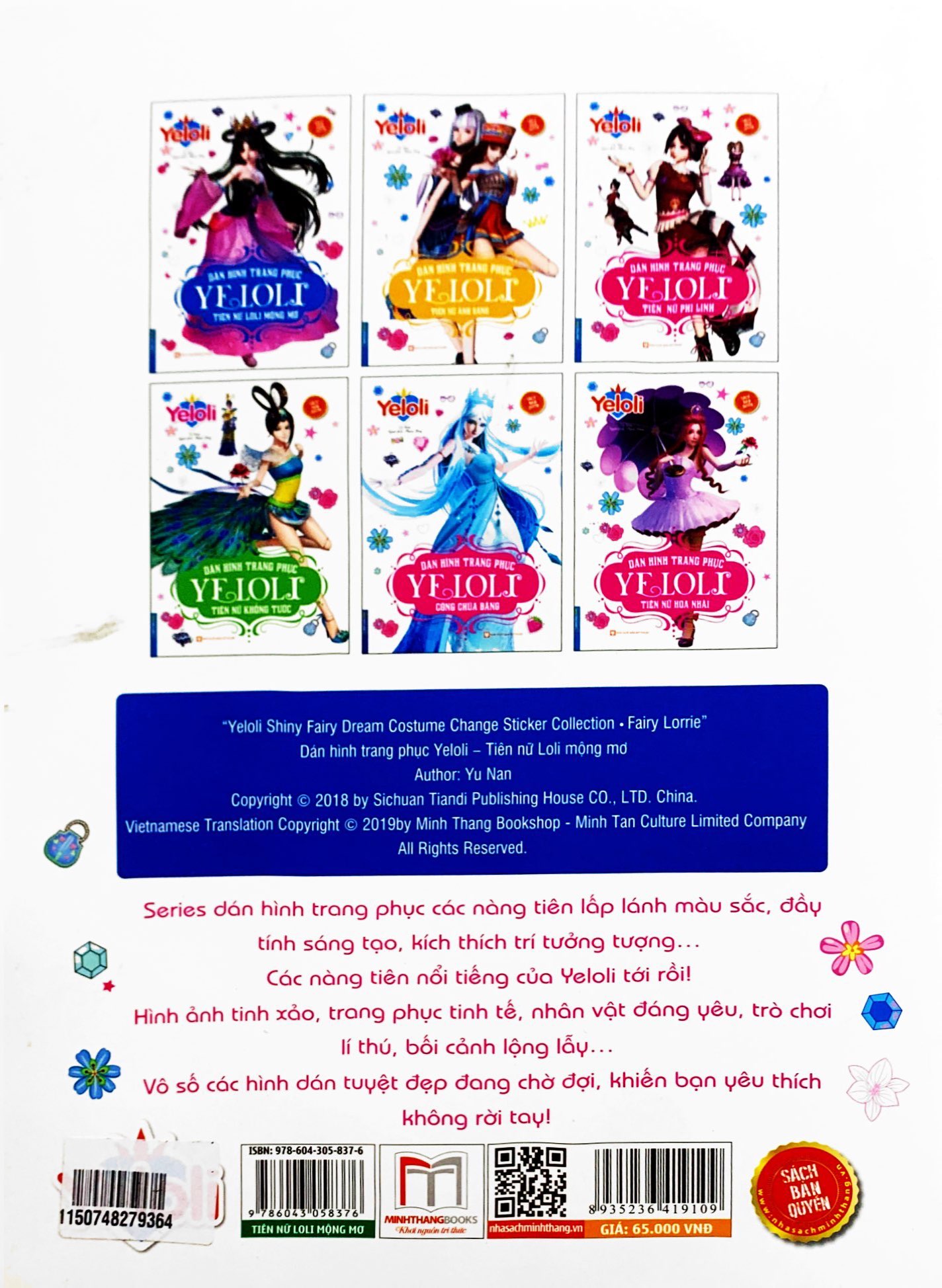 dán hình trang phục yeloli - tiên nữ loli mộng mơ - Ảnh 7