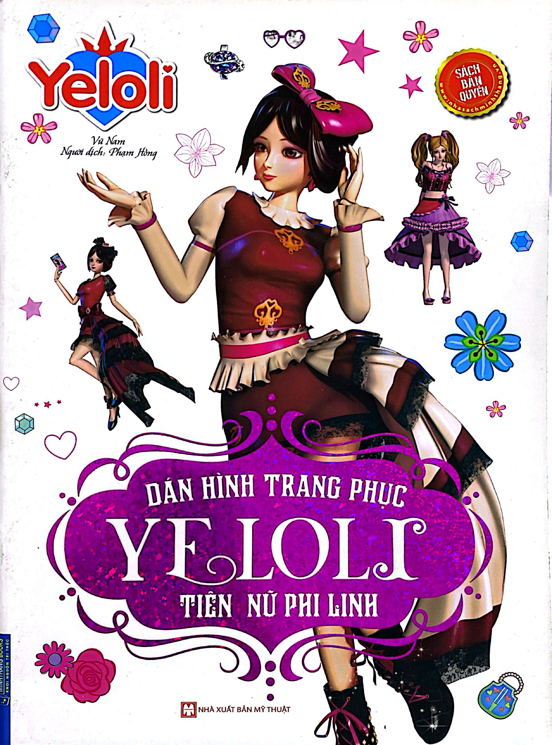 dán hình trang phục yeloli - tiên nữ phi linh - Ảnh 2