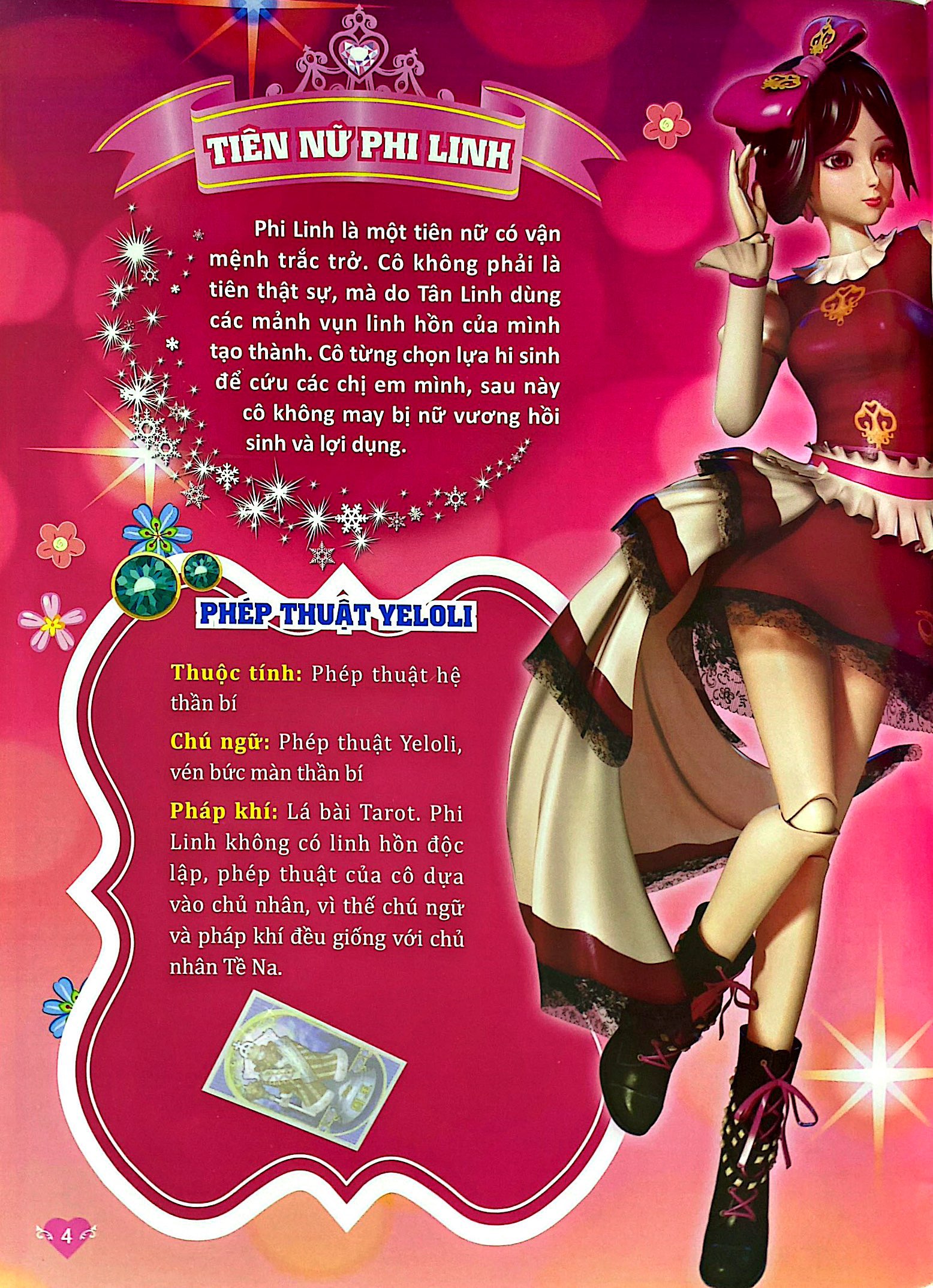 dán hình trang phục yeloli - tiên nữ phi linh - Ảnh 5