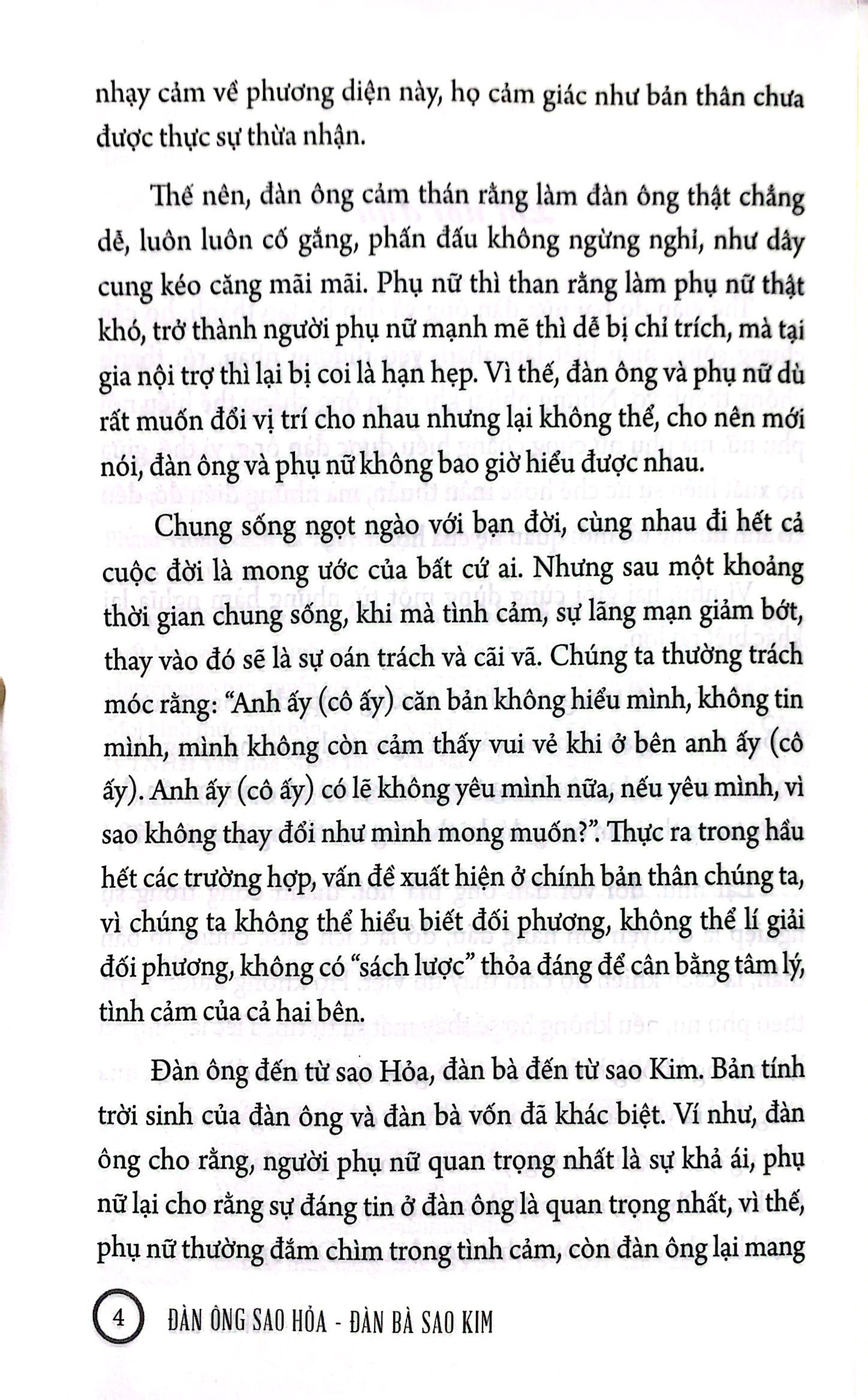 đàn ông sao hỏa đàn bà sao kim (tái bản 2023) - Ảnh 4